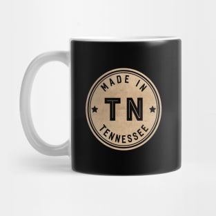 Made In Tennessee TN State USA Mug